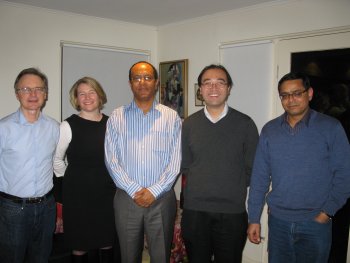 Dr Amha Gebremedhin (Ethiopia) with the team in Adelaide at the end of his iCMLf preceptorship